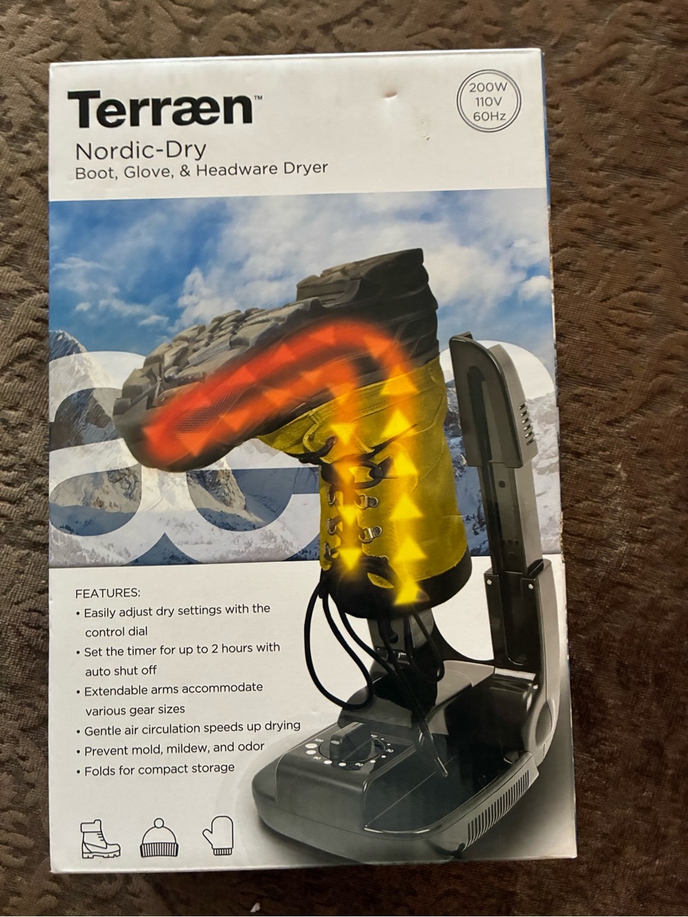 Terræn Nordic-Dry Boot, Glove & Headware Dryer